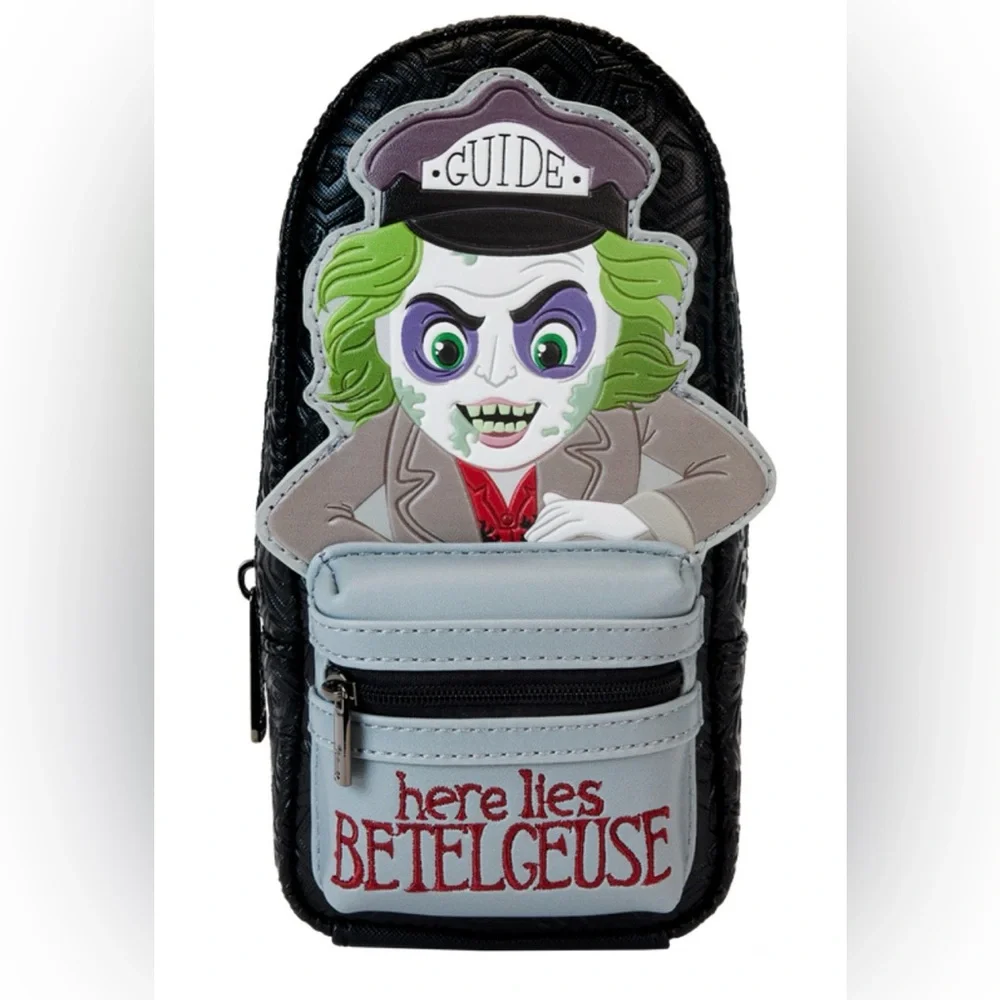 Loungefly Beetlejuice Mini Backpack Pencil Case